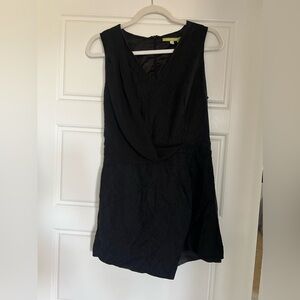 Gianni Bini black lace dress romper size small